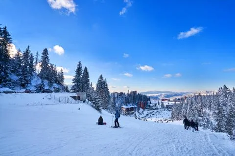 Mountain ski Stock Photos