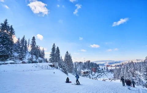 Mountain ski Stock Photos