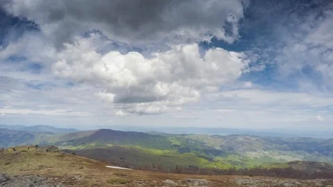 Mountain sky 2 Stock Footage 124784000