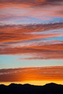 Mountain Sky Scene Stock Photos