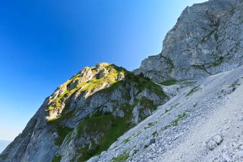 Mountain slope Stock Photos