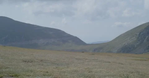 Mountain slopes in central Romania 4K 60fps video Stock-Footage 265942548