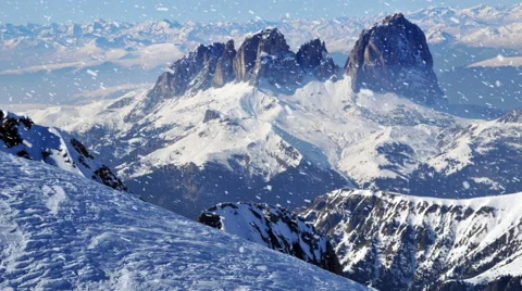 Mountain Snow Stock Footage 51531628