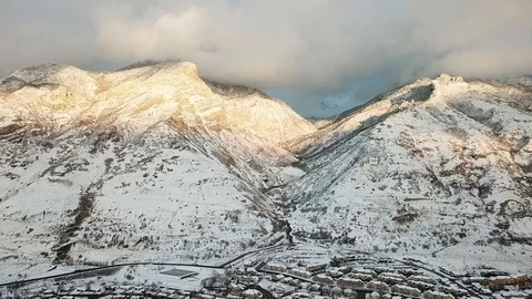 Mountain snow Stock Footage 91519509