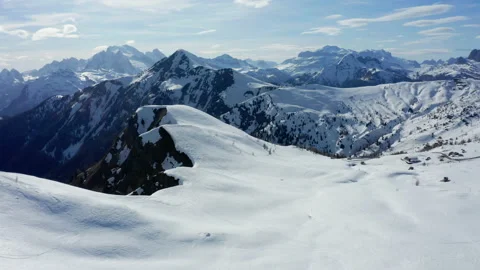 Mountain with snow Video stock 169745240