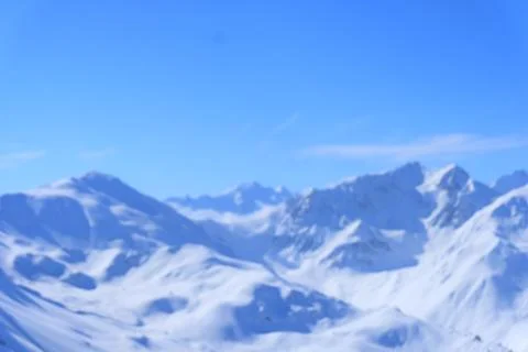 Mountain with Snow Stock Photos