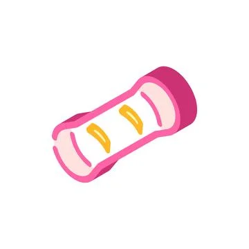 Mountain snowboard isometric icon vector illustration Stock Illustration