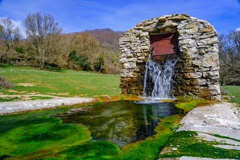 Mountain Spring 写真素材