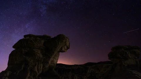 Mountain Stars 1 Video stock 53370230
