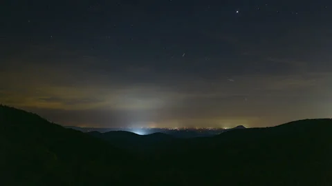 Mountain Stars (2 of 2) Stock Footage 159550580