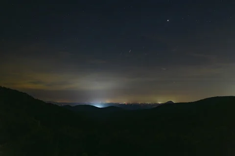 Mountain Stars (2 of 2) Stock Footage 159550888