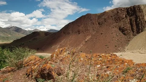 Mountain steppes of the Altai. Stock Footage 97371650
