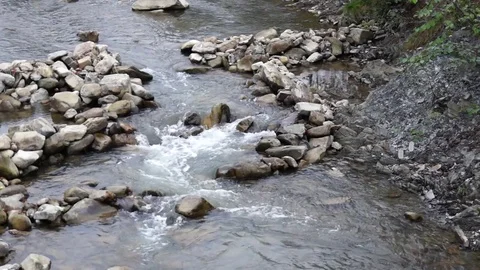Mountain stone sills. Stock Footage 76250321