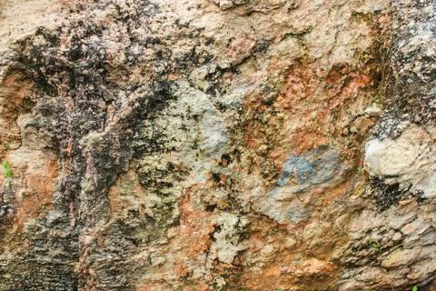 Mountain stone structure Stock Photos