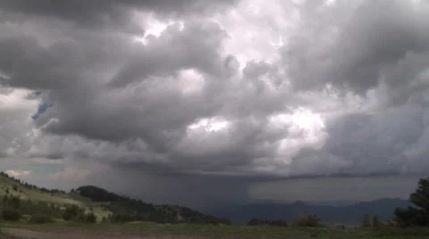 Mountain Storms Stock Footage 54753850