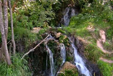 Mountain stream 1 NTSC HD &amp; PAL Available Video stock 300020