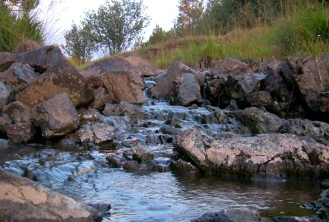 Mountain stream 2 NTSC HD &amp; PAL Available Stock Footage 299843