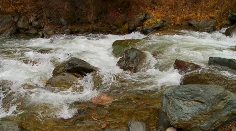 Mountain stream 3 Stock Footage 7737007