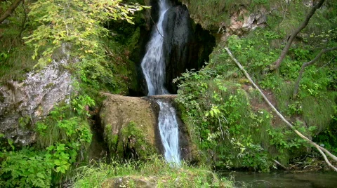 Mountain stream 6 Video stock 280772