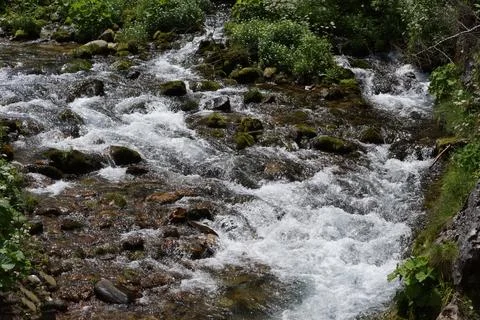 Mountain stream - 7 Stock Photos