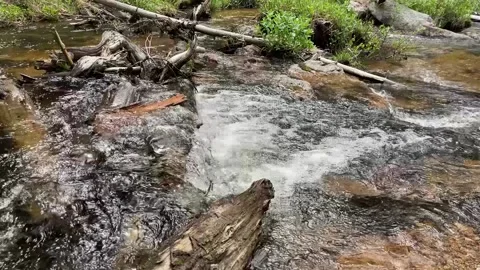 Mountain Stream Above Stock Footage 156414099