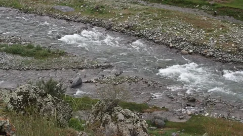 Mountain stream with clean water. 库存影片 95036710