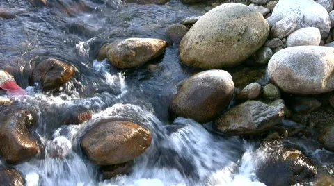 Mountain stream Stock Footage 303212