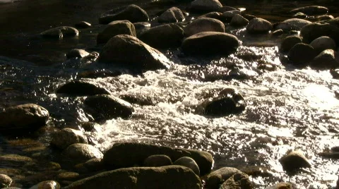 Mountain stream Stock Footage 303245