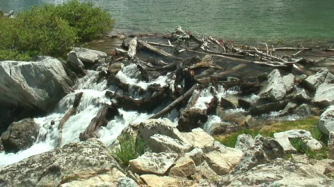 Mountain stream Stock Footage 368534