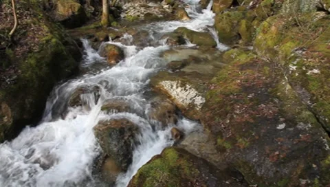 Mountain stream] Vídeos de archivo 8658585