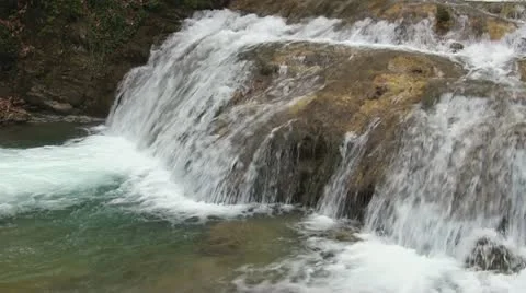 Mountain stream Stock Footage 11399222