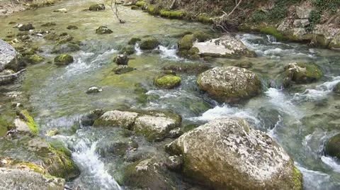 Mountain stream Stock Footage 11974832