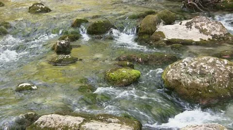 Mountain stream Stock Footage 12027041