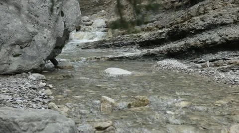 Mountain stream Stock Footage 13909420