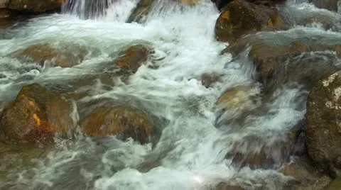 Mountain stream Stock Footage 21245357