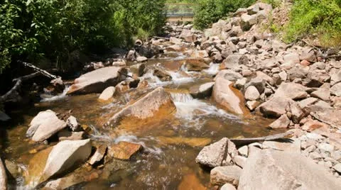 Mountain stream Stock Footage 21275712