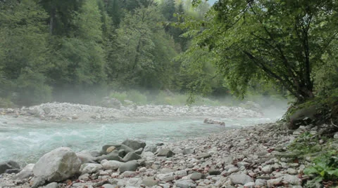 Mountain stream Stock Footage 26547617