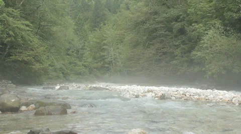 Mountain stream Stock Footage 26555376