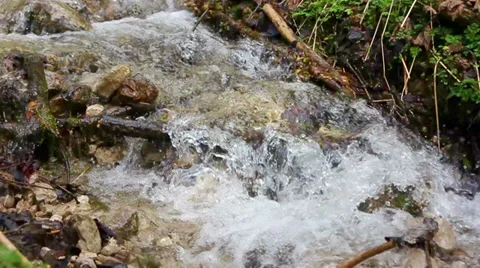 Mountain stream Stock Footage 31879356