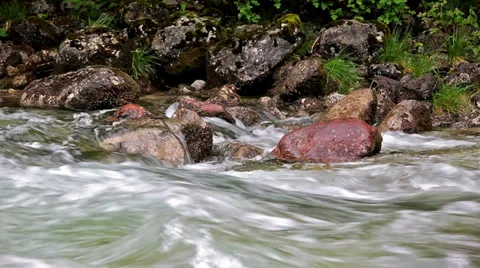 Mountain stream Stock Footage 38995235