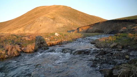 Mountain stream Stock Footage 87492826