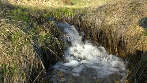 Mountain stream Stock Footage 87493196