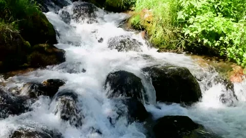 Mountain stream Stock Footage 163122180