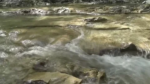 Mountain stream Stock Footage 197078202
