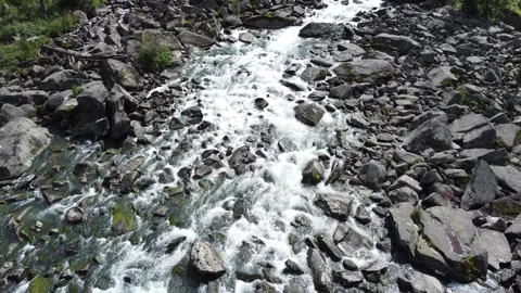 Mountain stream Stock Footage 284146730