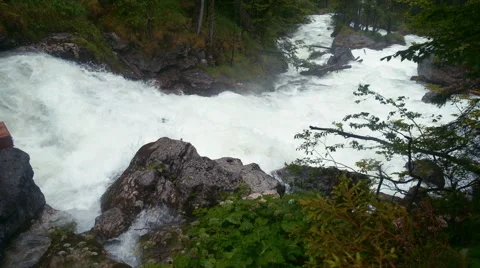 Mountain stream in the forest. Stock Footage 52009191