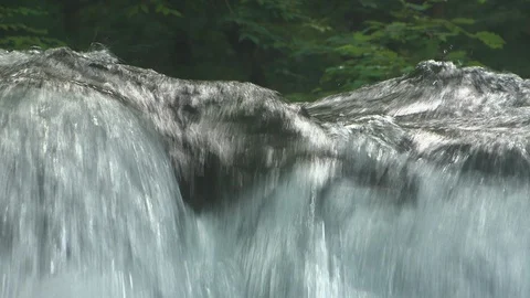 Mountain stream in the forest, Oirase stream, Aomori Prefecture, Japan Stock Footage 105422177