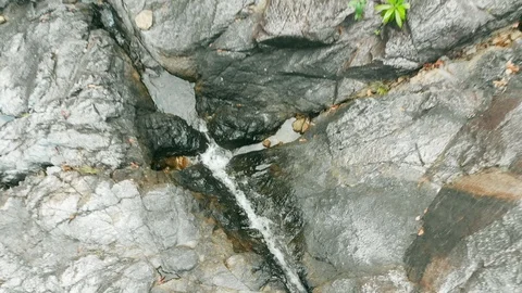 Mountain stream at high altitude Stock Footage 92243690