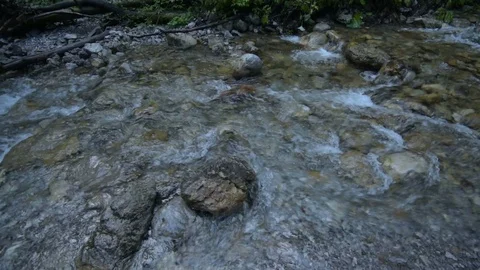 Mountain Stream in the High Tatra Stock Footage 94741353