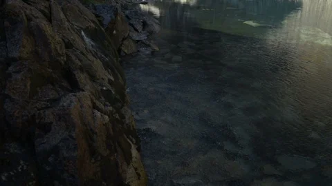 Mountain Stream in the High Tatra. Stock Footage 95489628